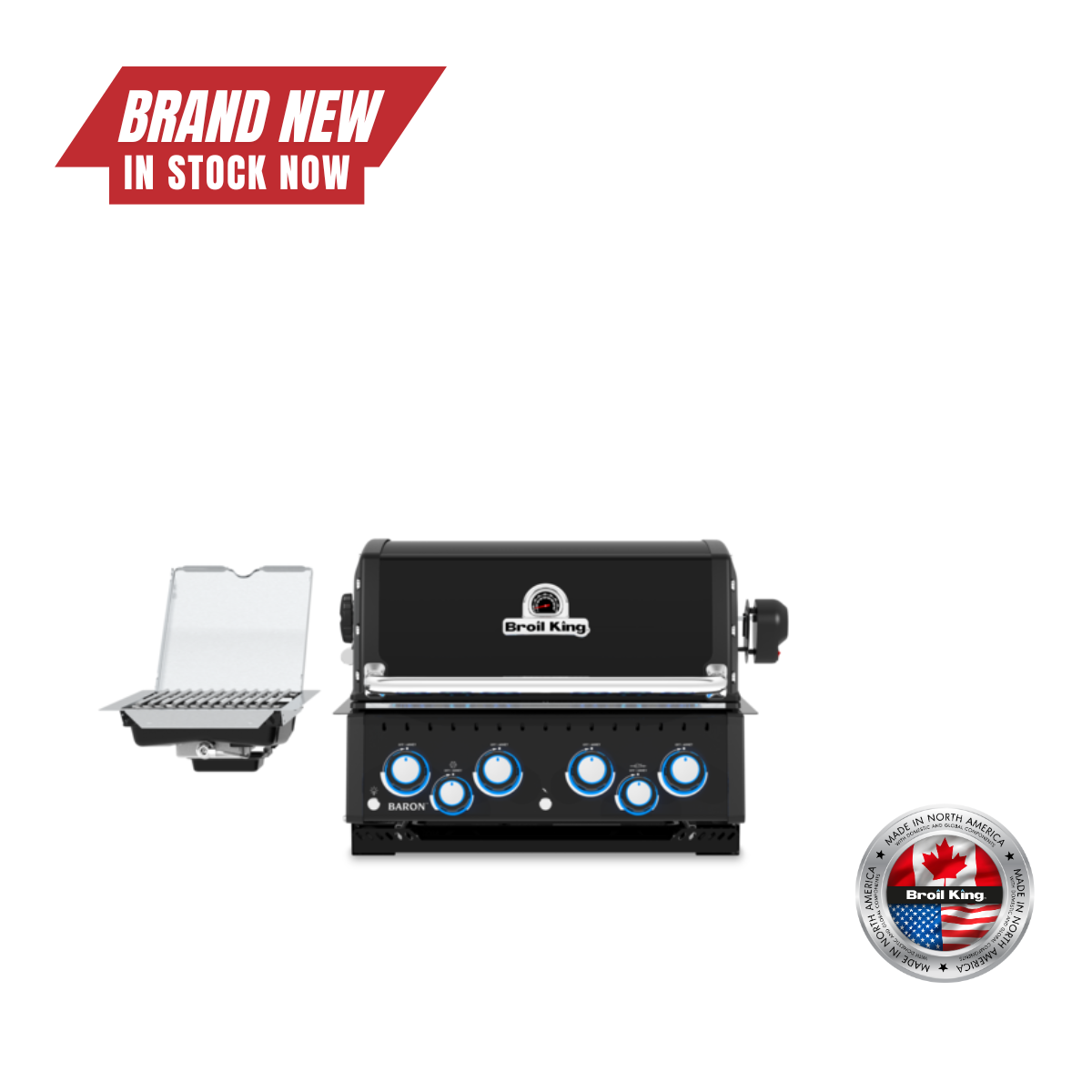 Broil King Baron 490 IR Shadow Built-In Gas Grill