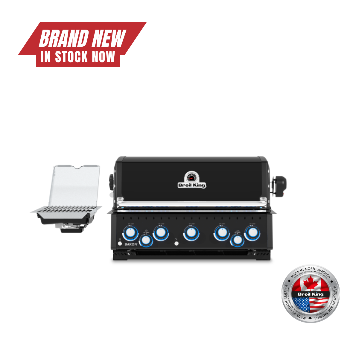 Broil King Baron 590 IR Shadow Built-In Gas Grill