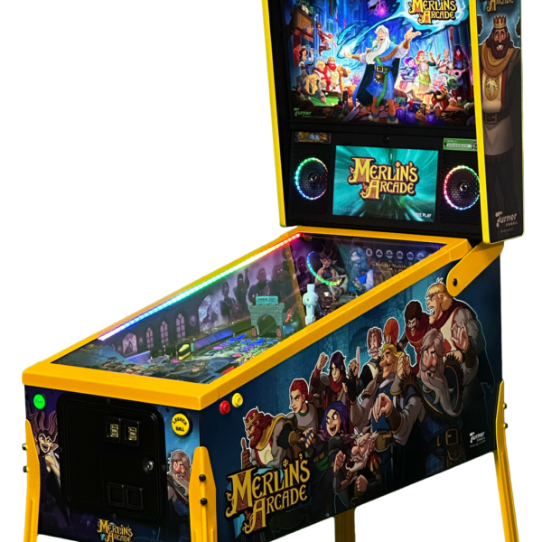 Turner Pinball Merlin's Arcade Pinball Machine - Legendary Edition